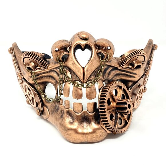Steampunk Style Halloween Costume Mask Masquerade Party Ball Masks - Picture 2 of 5